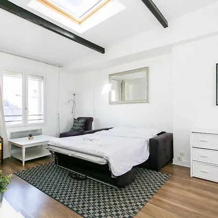 Bnbnova - 1br - Upper Marais & Pompidou شقة باريس