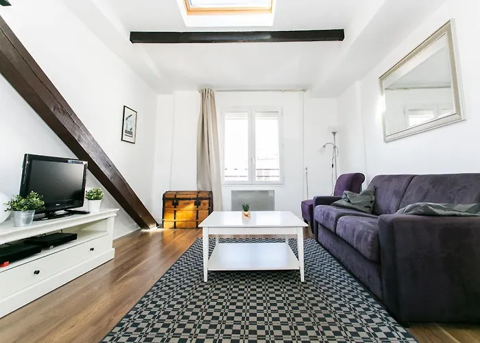 Bnbnova - 1br - Upper Marais & Pompidou דירה *
