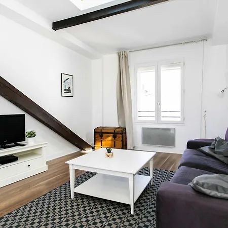 Bnbnova - 1br - Upper Marais & Pompidou 파리